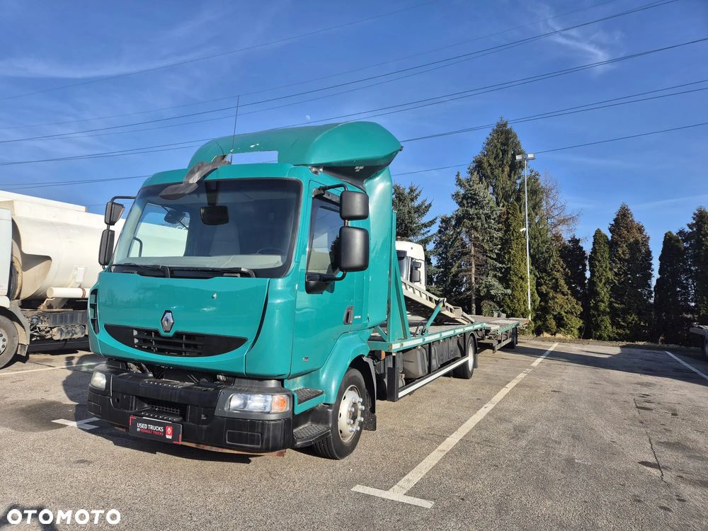 Renault MIDLUM AUTOLAWETA ZESTAW Z PRZYCZEPĄ WINDA HYDRAULICZNA - 15
