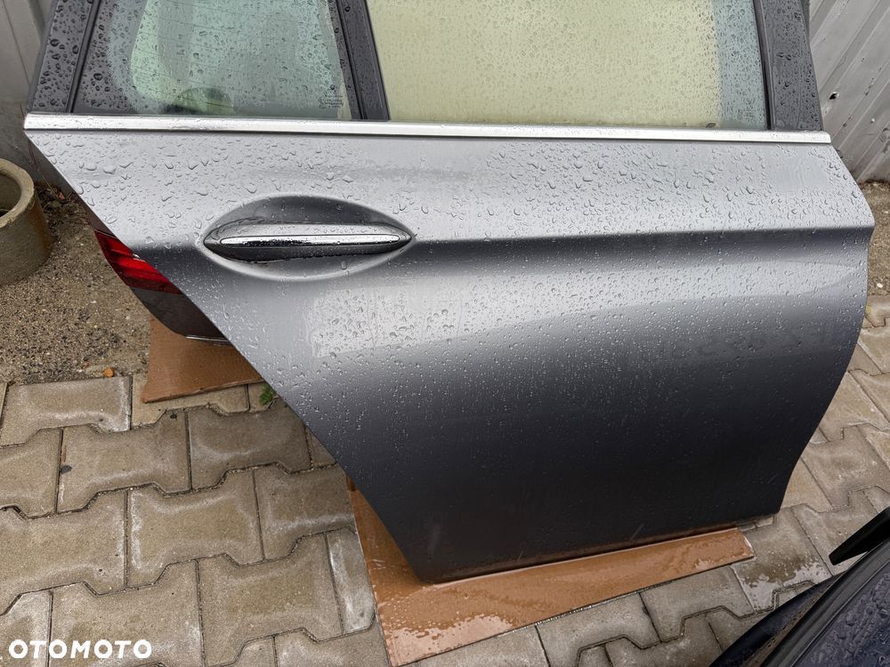 Drzwi f11 tył prawy tylne prawe A52 SPACEGRAU kompletne do założenia idealne ! - 3