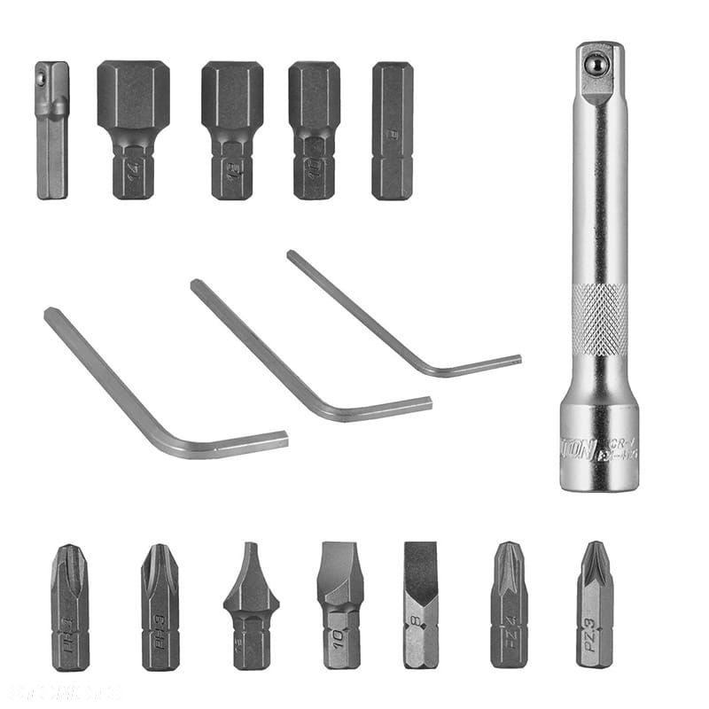 Zestaw kluczy nasadowych z grzechotką 1/2 i 1/4" 94 el. Honiton H4056 - 4