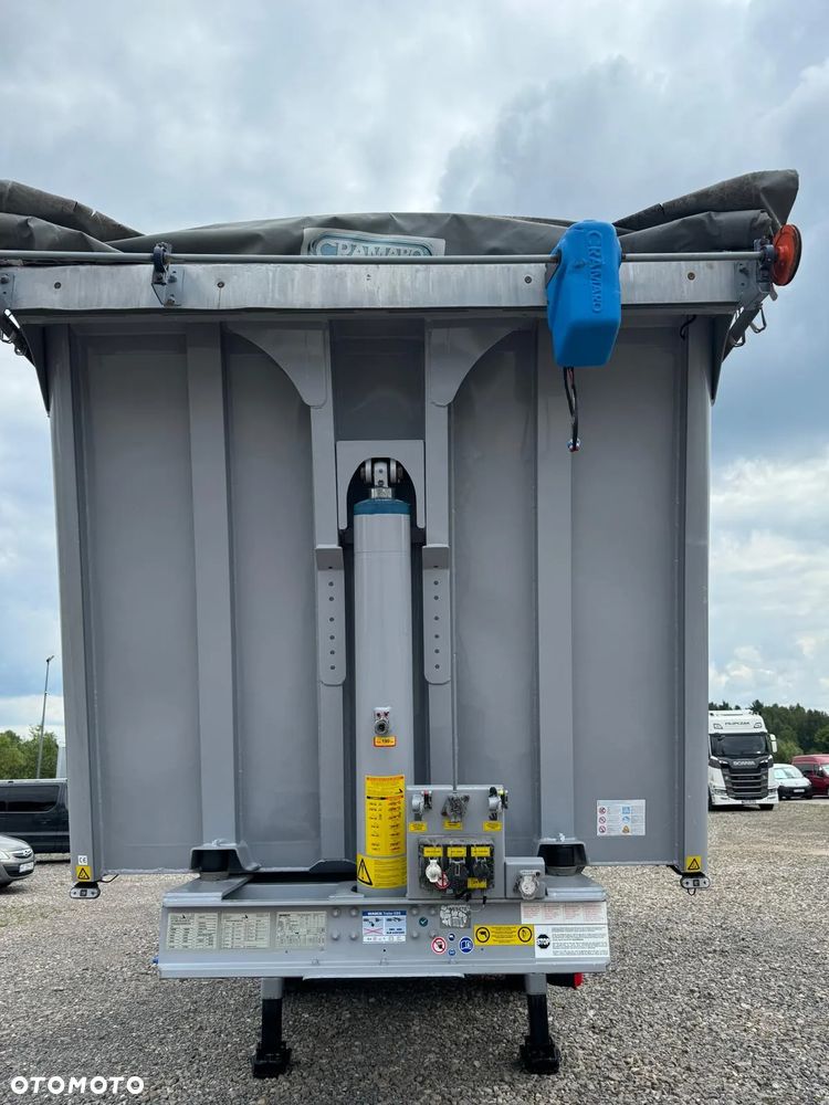 Stas Wywrotka Alu 43 m3 Klapo Drzwi 6140kg Oś podn Opony 80% - 5