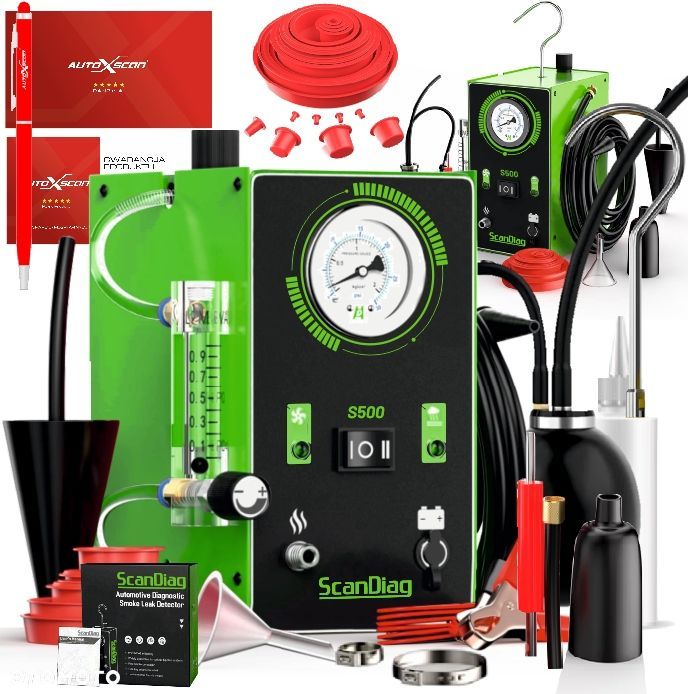 Scandiag S500 ZADYMIARKA GENERATOR WYTWORNICA DYMU DYMNY TESTER SZCZELNOŚCI - 1