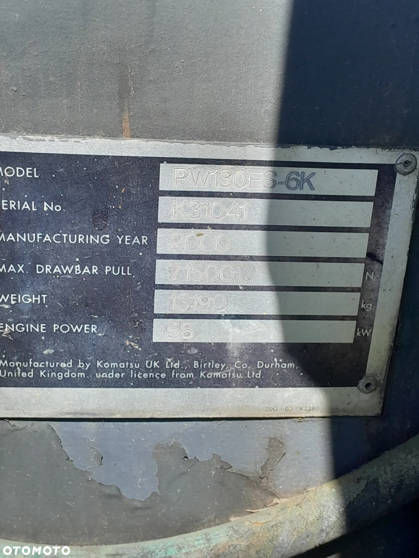 Komatsu PW130es - 9