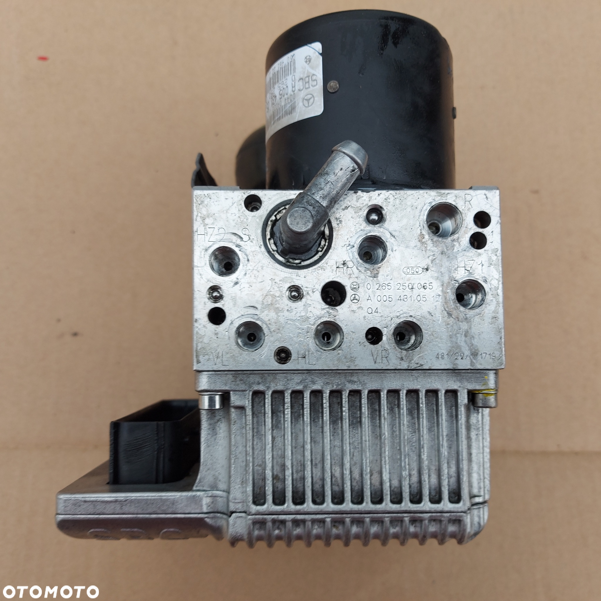 POMPA HAMULCOWA ABS SBC MERCEDES E W211 ORYGINAL DEMONTAZ PO REGENERACJI 0054310512 - 11