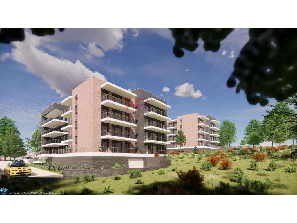 Apartamento T2 em construção com terraço e elevador em Coimbra. - Grande imagem: 4/9