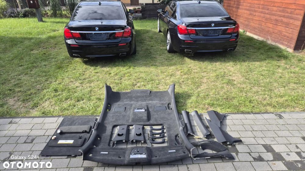 BMW PODSUFITKA F02 SZYBERDACH ALCANTARA KOMPLET