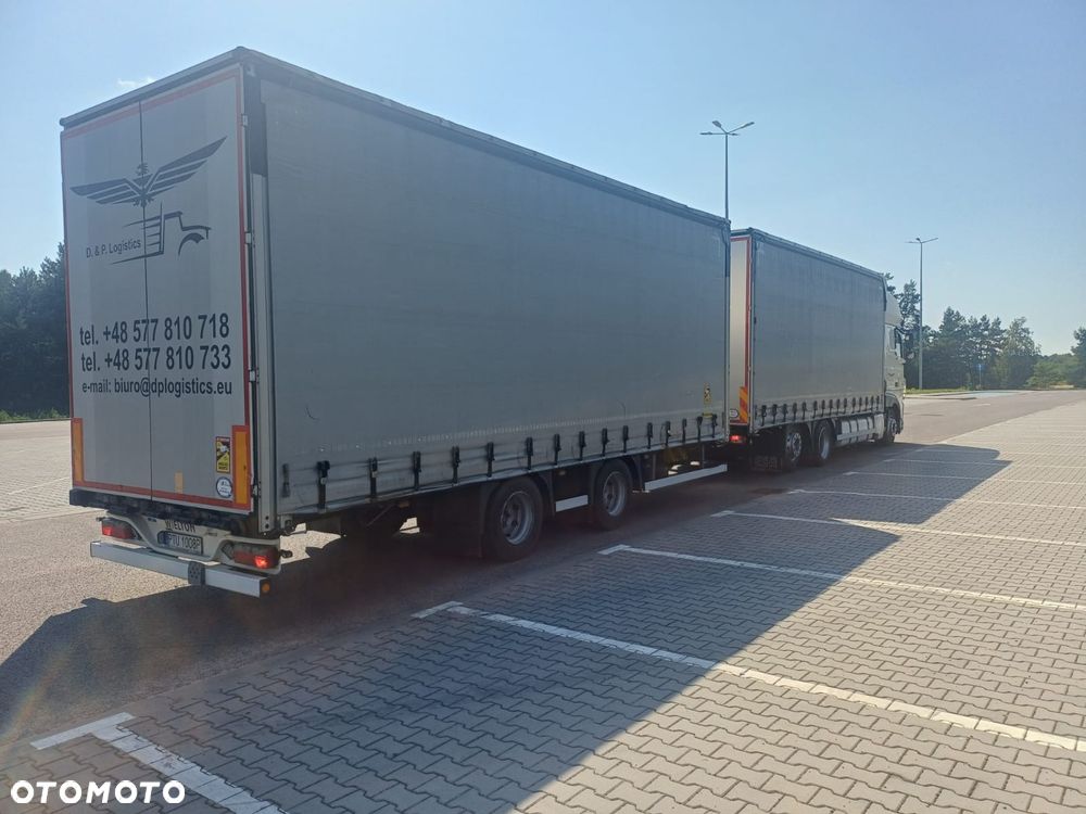 DAF XF 480 SUPER SPACE CAB / 2019r. ZESTAW TANDEM PRZEJAZDOWY 120m3 - 12