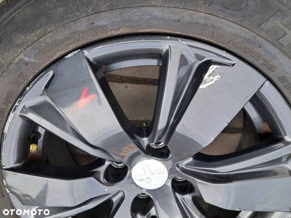 peugeot 2008 i felgi aluminiowe 16" 9678398177 6,5j et20 4x108 - 10