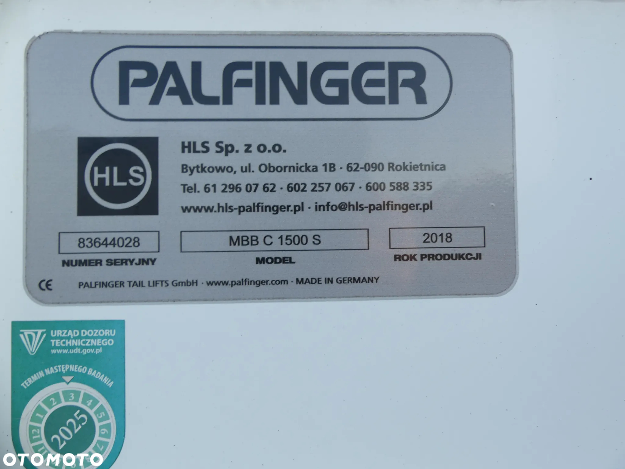 DAF CF 370 / 6x2 / CHŁODNIA 8.25 + WINDA / EURO 6 / - 12