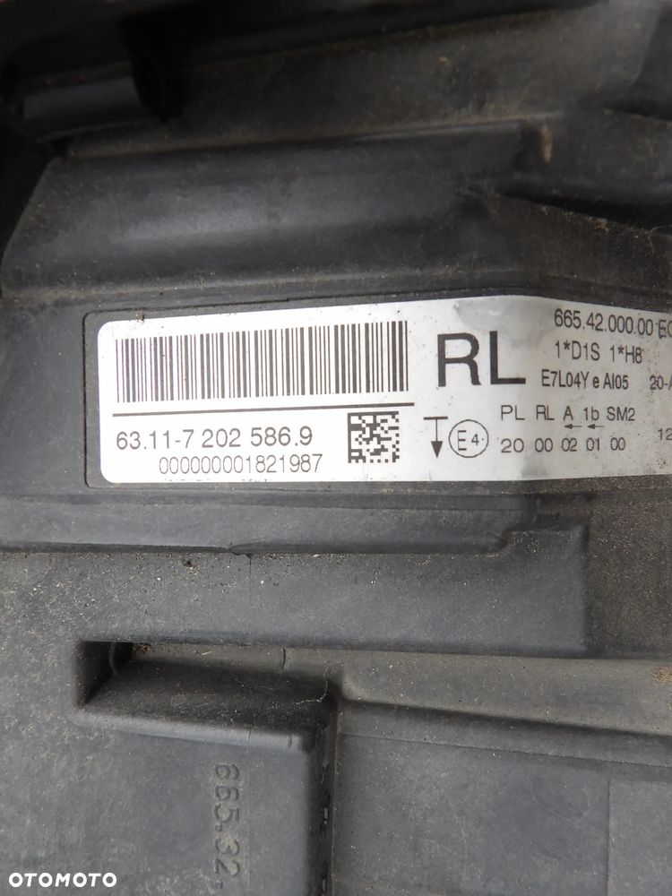 BMW - E90 - LIFT - XENON - LAMPA PRZEDNIA - PRAWA - 7202586 - 6