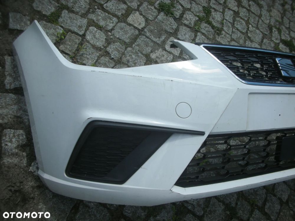 SEAT IBIZA 6F0 ZDERZAK 2017- PRZEDNI GRILL SPOILER - 2