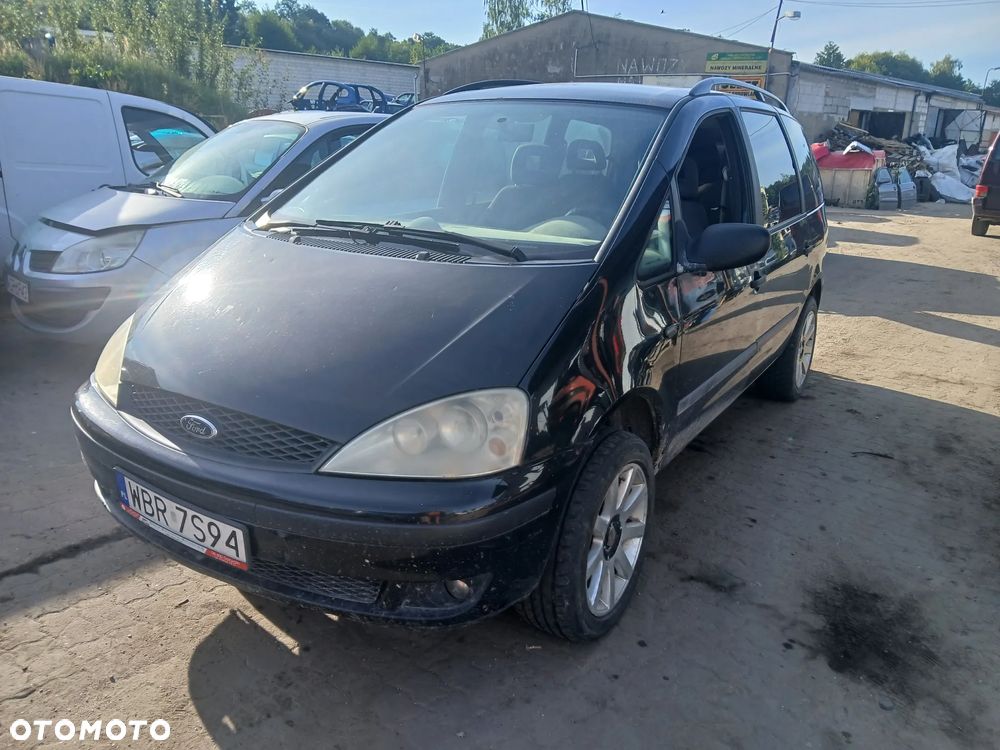 Ford Galaxy lift 2002 SOLID BLACK maska pokrywa silnika klapa bagażnika zderzak lampa reflektor pas przedni stop lampy halogeny przeciwmgłowe - 1