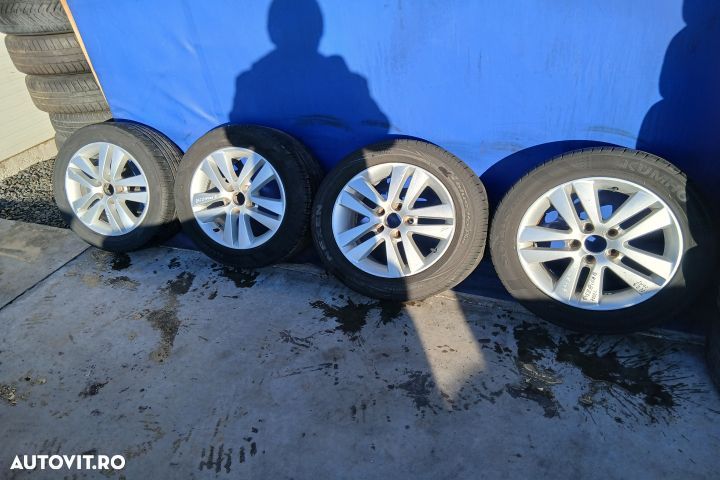 Jante aliaj cu anvelope 16 - set 205/55 R16 6.5JX16H2 ET37 205/55 R16 - 2