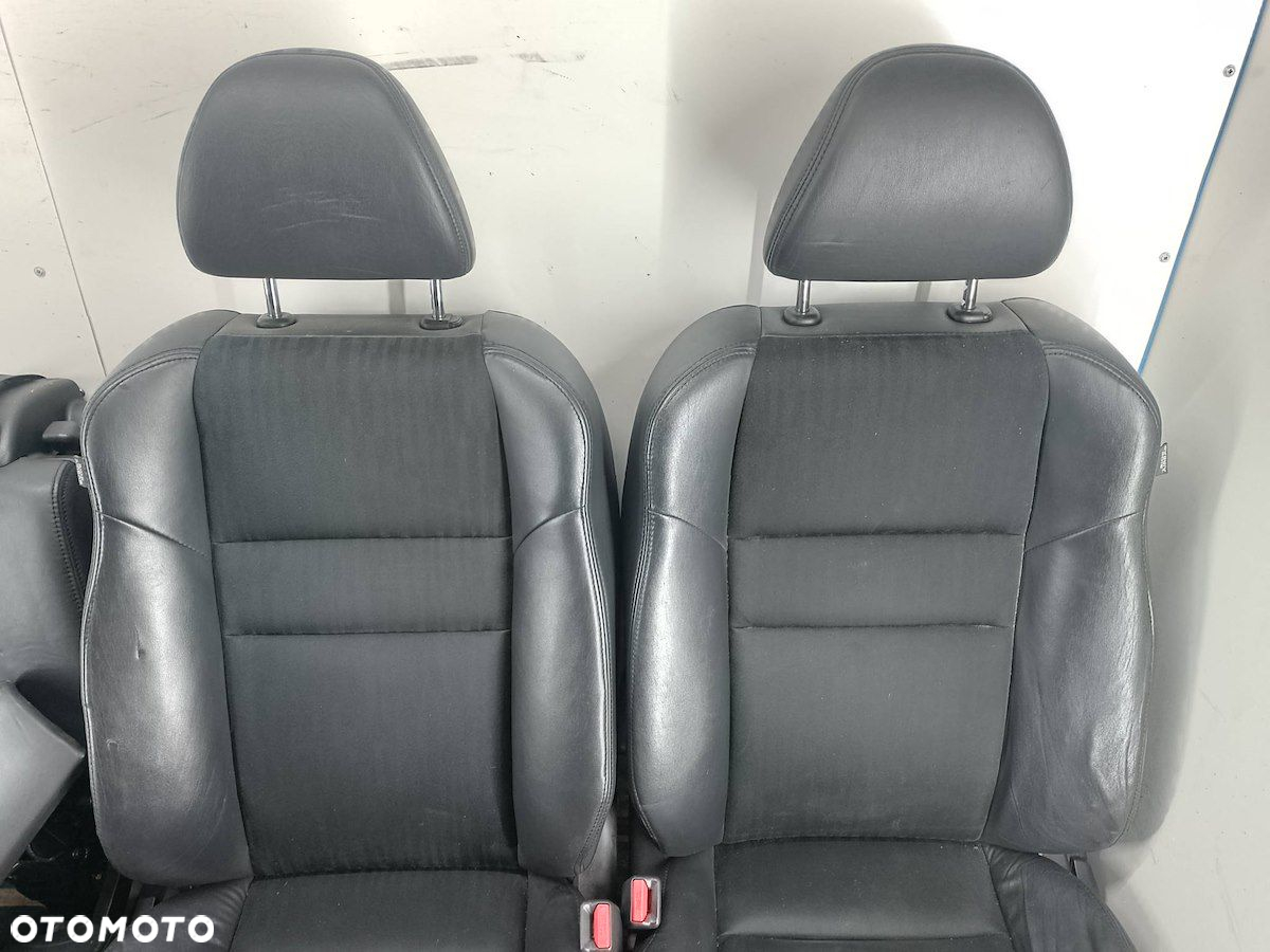FOTELE KANAPA BOCZKI PÓŁ-SKÓRA KOMPLET HONDA ACCORD VII 2.2 I-CTDI KOMBI - 9