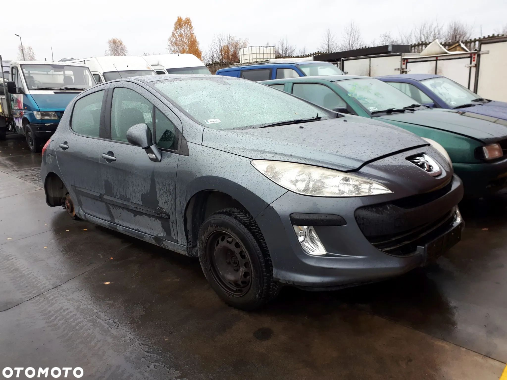 PEUGEOT 308 T7 07-11 BŁOTNIK PRZÓD PRZEDNI PRAWY LEWY KTHC - 1