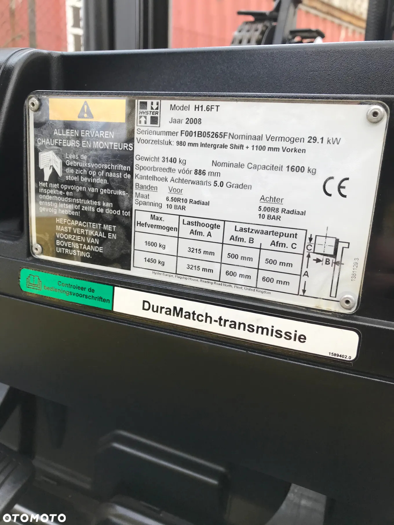 Hyster H1.6FT - 18