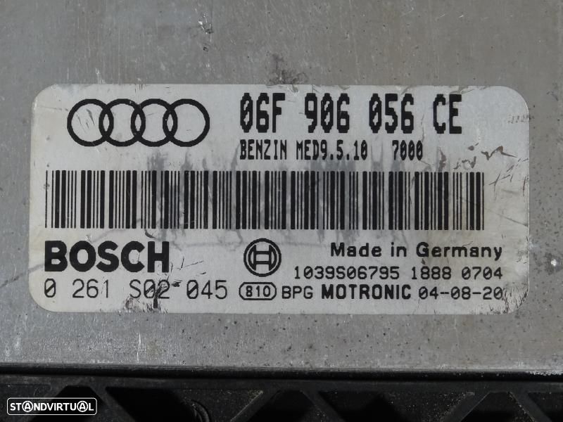 Centralina De Motor Audi A3 (8P1)  06F906056ce / 0261S02045 / 06F 906 - 3