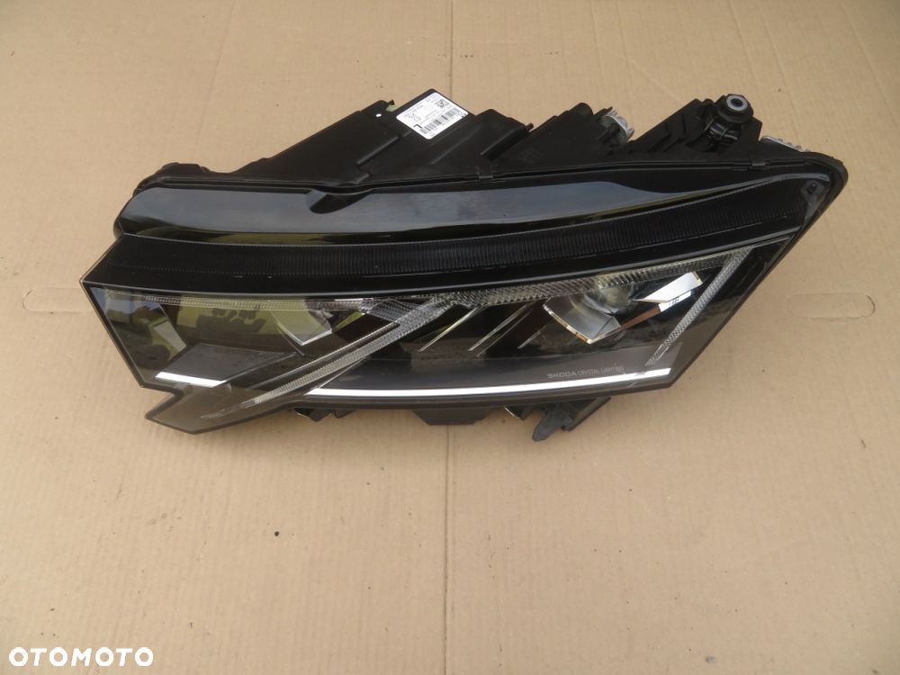 REFLEKTOR LEWY SKODA OCTAVIA IV LIFT 5E4 FULL LED 24-26R 5E3941035 DEMONTAŻ KRAKÓW - 6