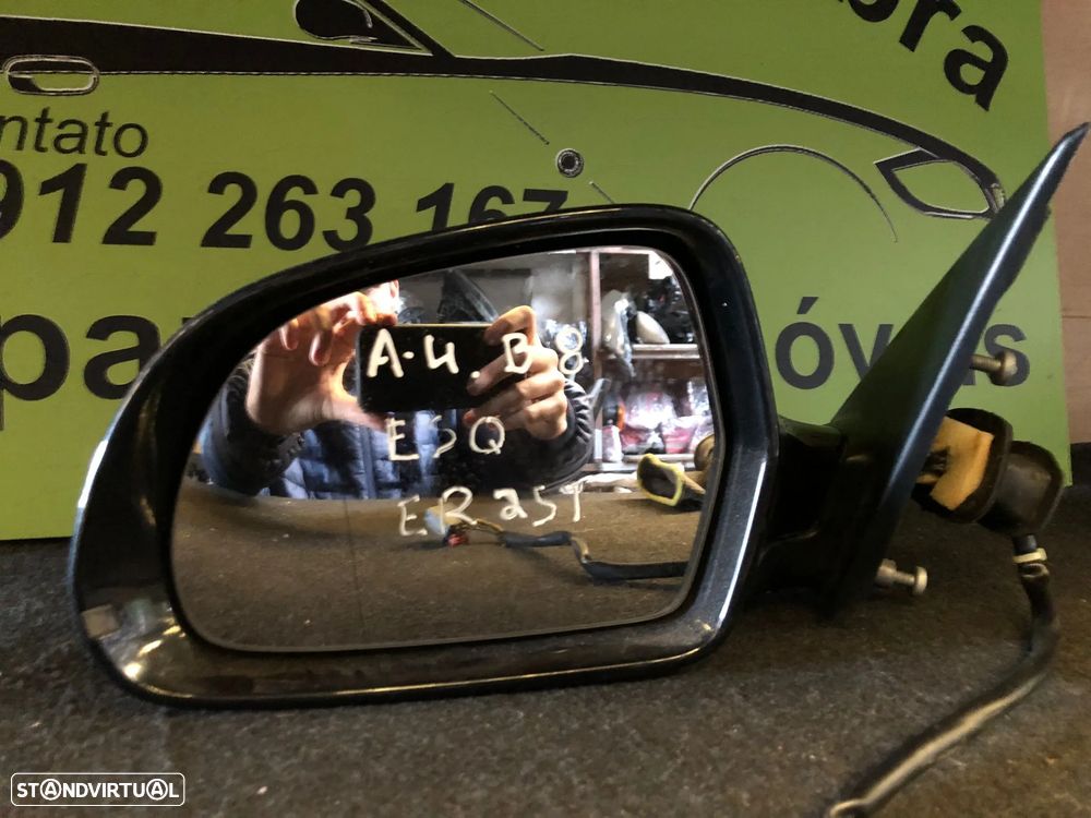 AUDI A4 B8 ESPELHO RETROVISOR ESQUERDO - ER251 - 5