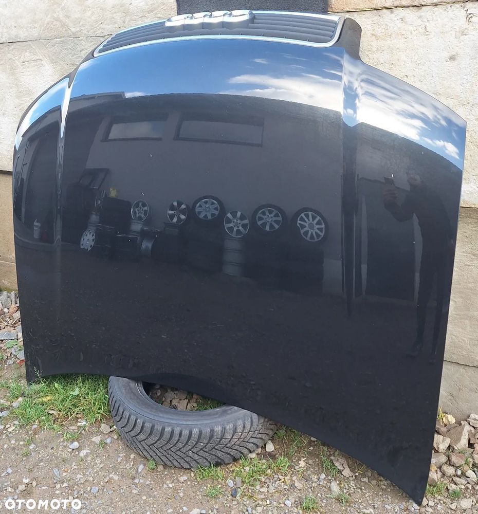 MASKA Z GRILLEM AUDI A4/B6 CZARNA - 1