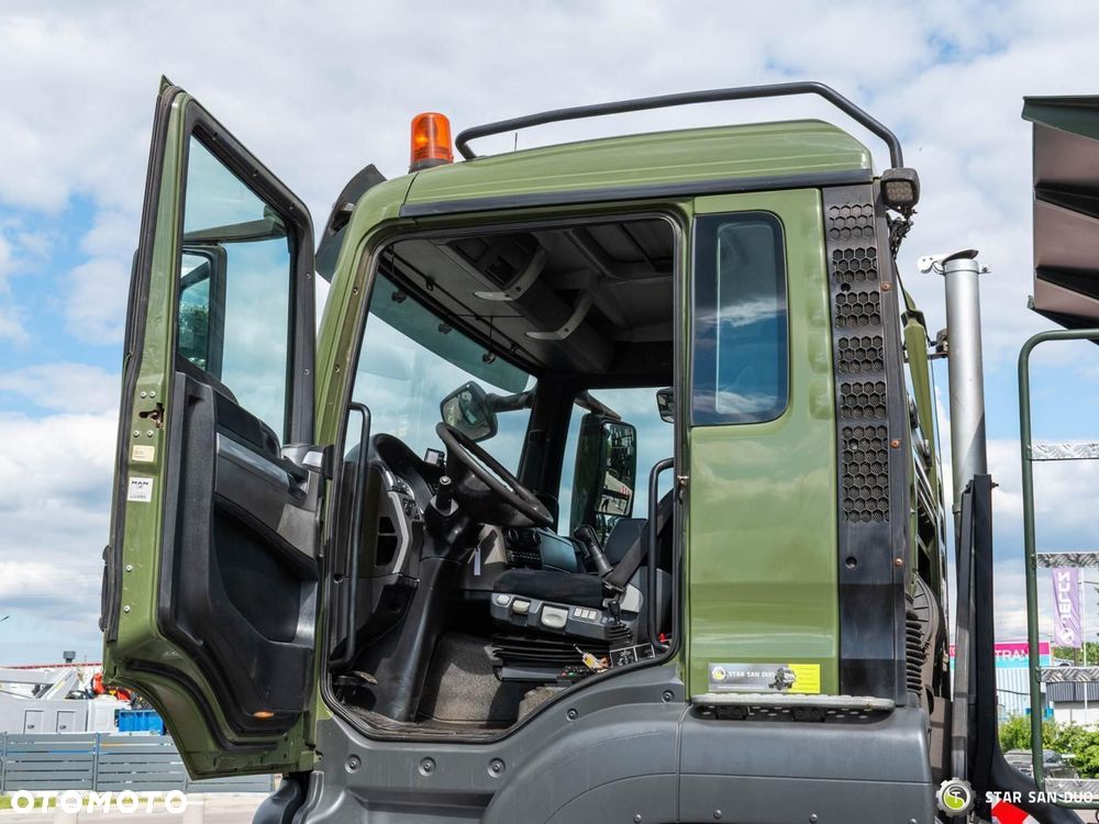 MAN TGS 35.480 6x6 PALFINGER PK 20002 HDS Chwytak Kosz Wywrotka - 17