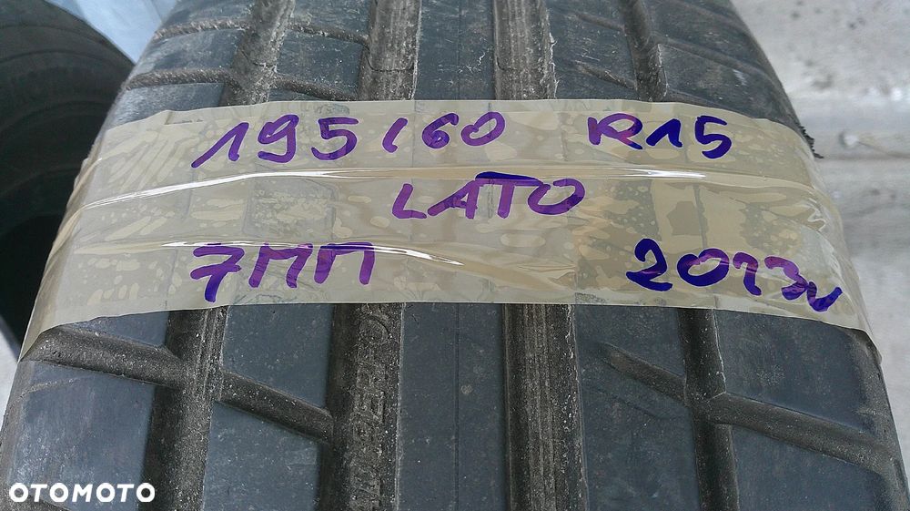 OPONY LETNIE 195 60 15 2SZT - 2