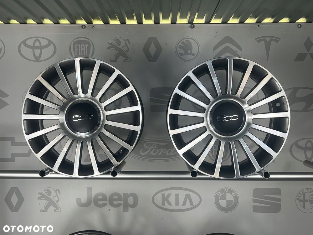 FELGI ALU FIAT 500 16 4X98 ET35 DEKIELKI ORYGINALNE - 3