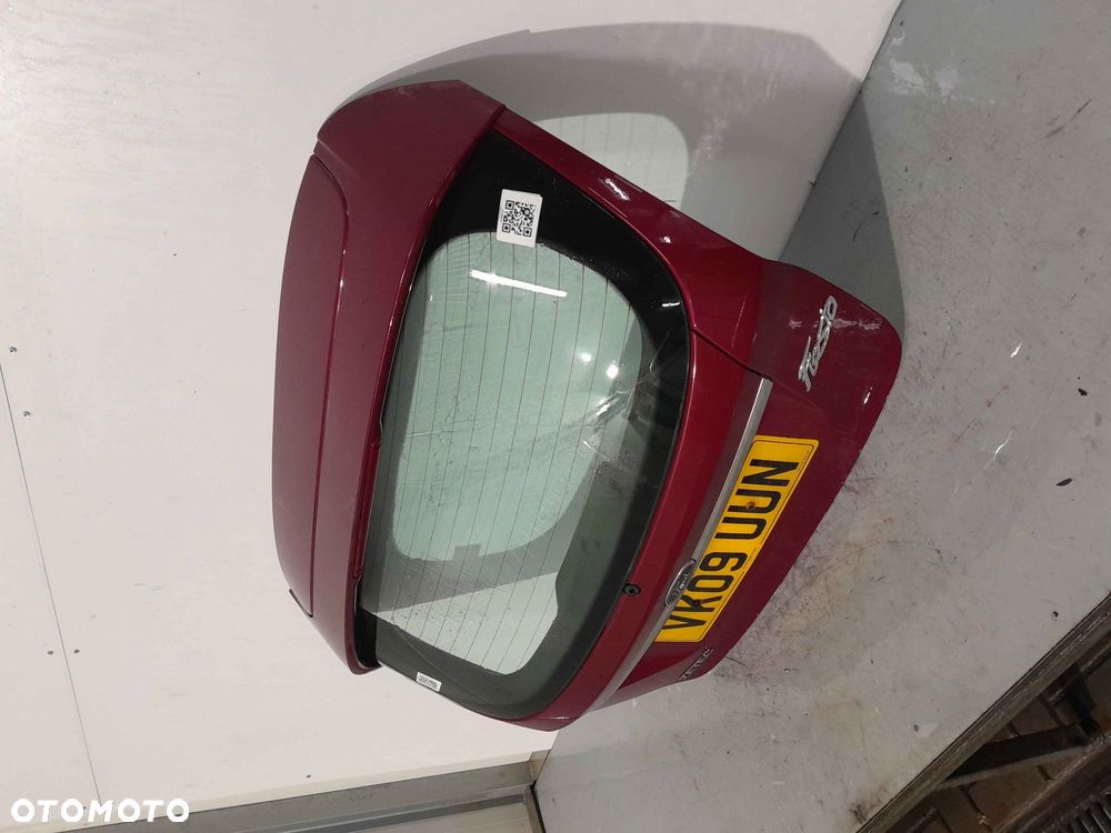 + KLAPA TYŁ TYLNA BAGAŻNIKA FORD FIESTA MK.7 7 VII M9 WIŚNIA WIŚNIOWY - 3