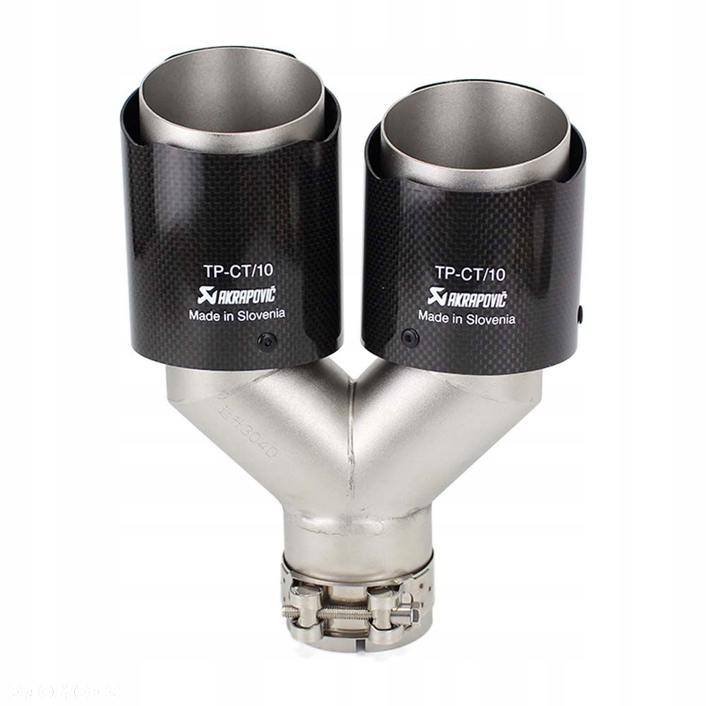 Końcówka wydechu tłumika AKRAPOVIC KARBON 90/63 M - 4