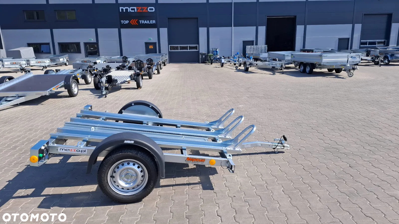 Neptun Dostawa Przyczepka na 3 motocykle 225x148,5cm DMC750kg UCHYLNA - 13