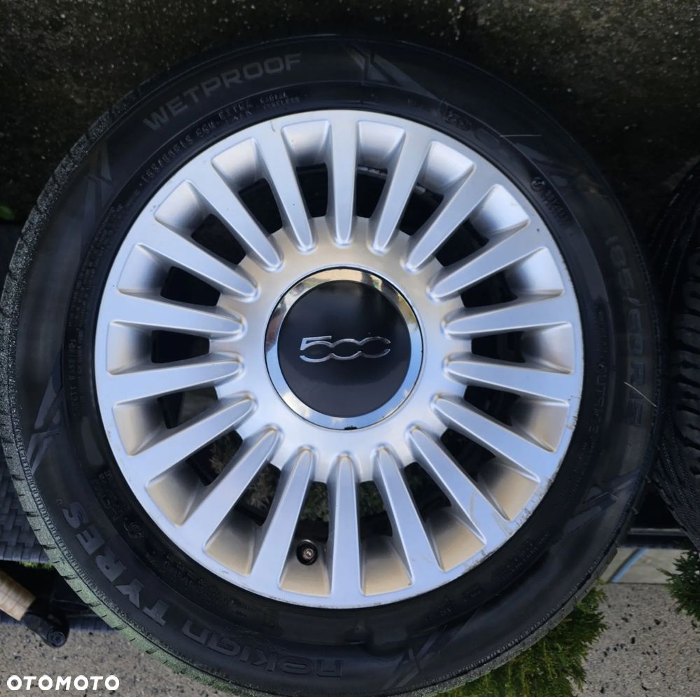 Koła lato 4x98 15 cali  et 35 Fiat 500 Fiorino Qubo Doblo Tipo Stilo - 2