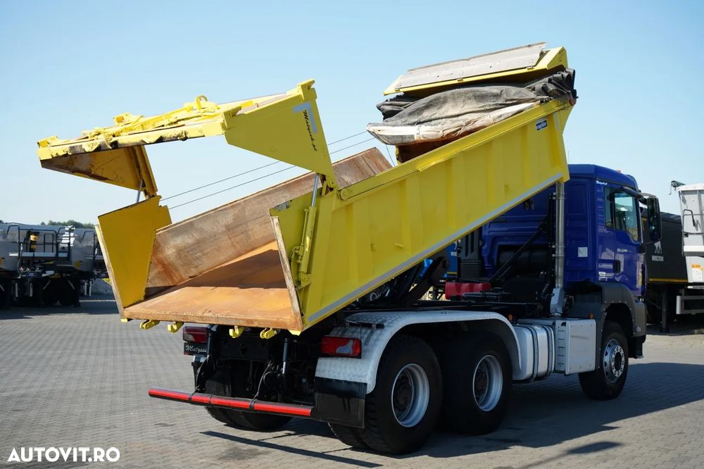 MAN TGS 26.400 / 6x4 / BASCULATOR / HYDRODOLT / HYDRODOLT / NAVI / IMPORTAT - 8
