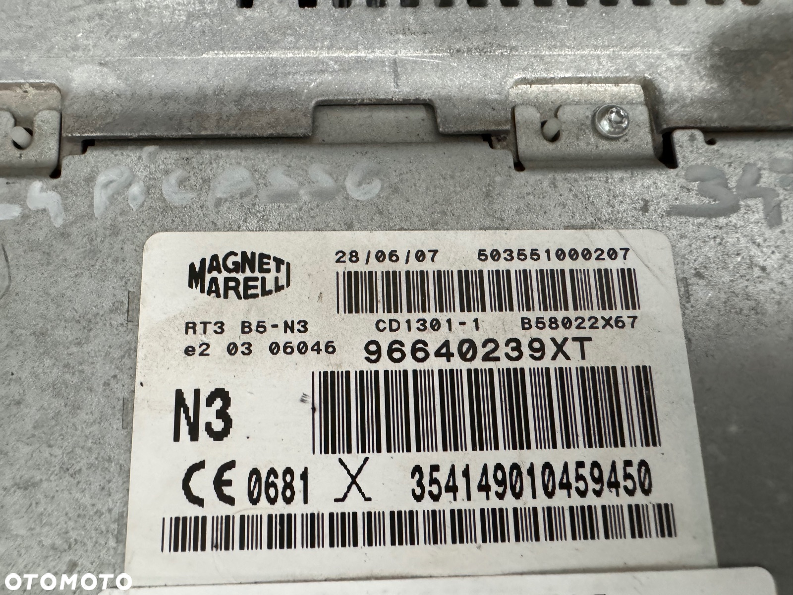 NAWIGACJA PEUGEOT CITROEN C5 C4 RT5 9664765XT 96640239XT 96784562XT - 3