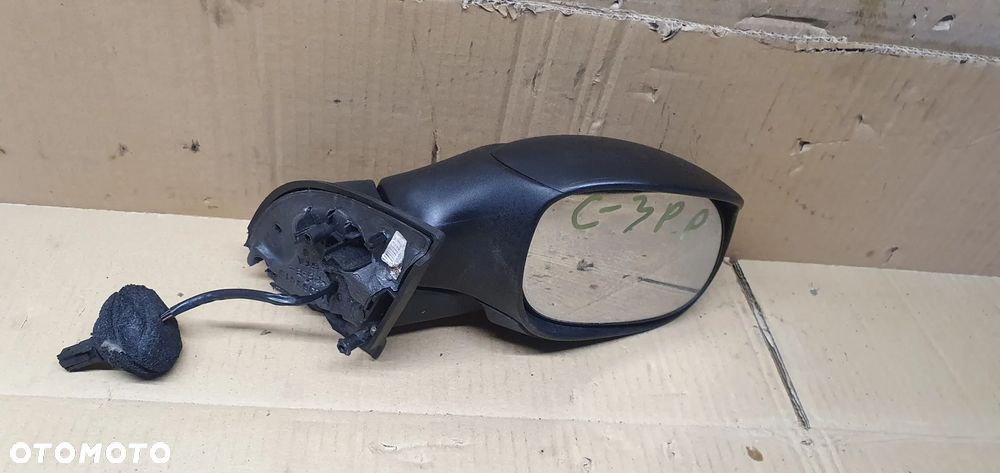 Lusterko zewnętrzne prawe elektryczne Citroen C3 I 5 PIN - 4