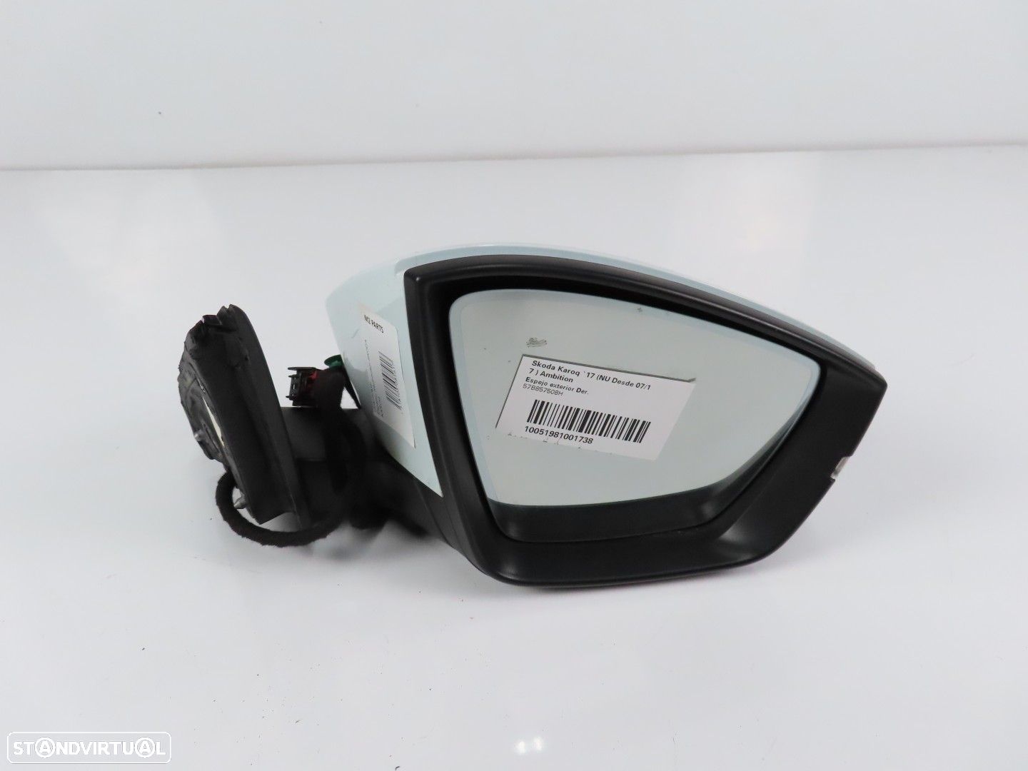 Retrovisor / Espelho Completo Direito Usado / Original SKODA KAROQ (NU7) 57B8575... - 1