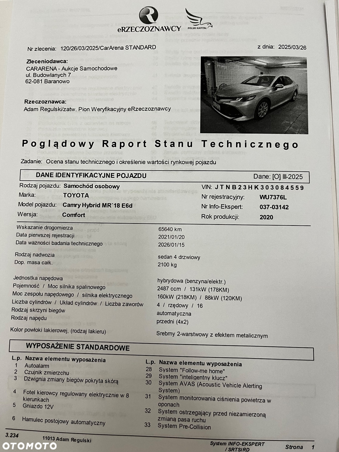 Toyota Camry 2.5 Hybrid Comfort CVT - 27