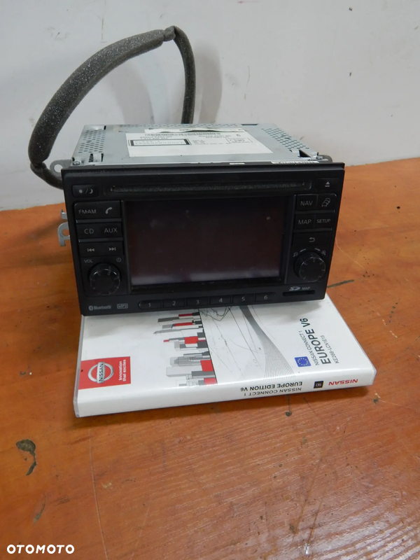 Radio nawigacja 2din kamera Nissan QASHQAI J10 06-13 LIFT  Łuków części