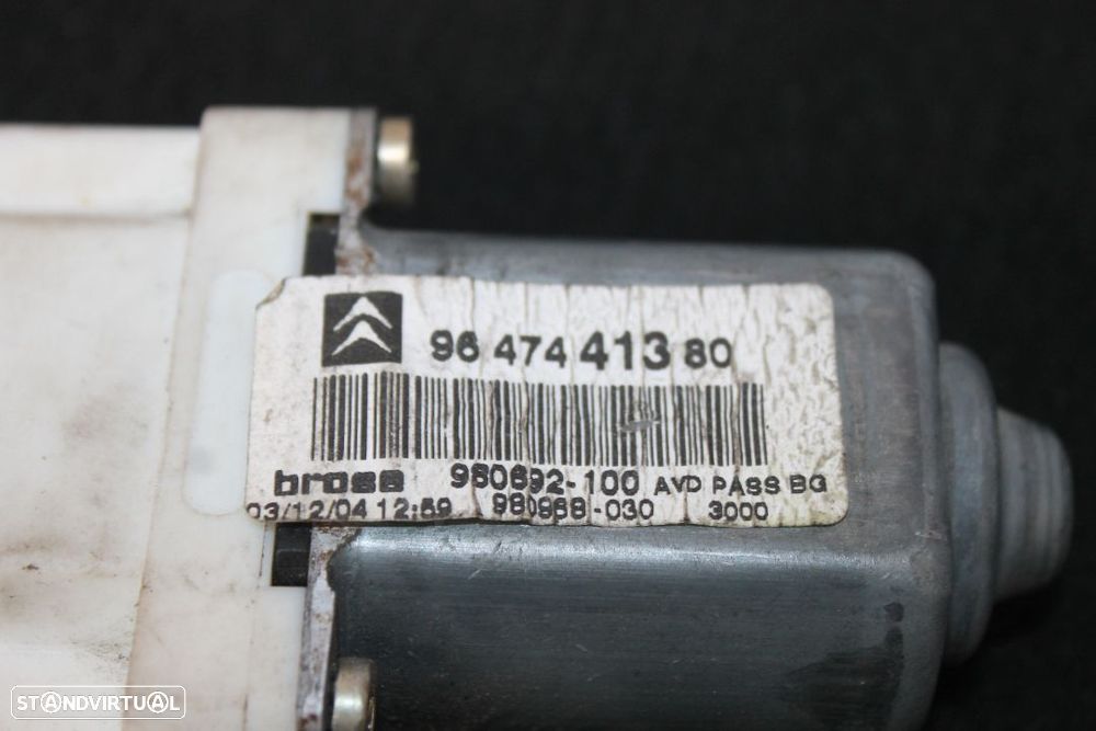 Motor Elevador Vidro Citroen C4 - 4