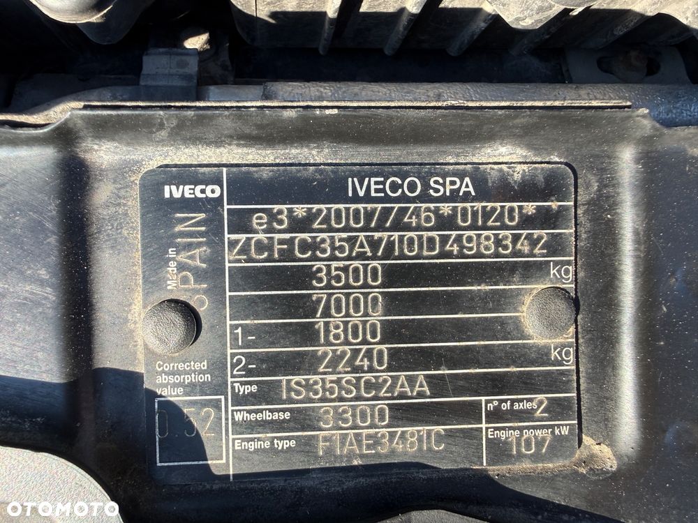 Iveco Daily/Średni/manual/Klima/Hak 3,5T/bdb stan/serwis Iveco Niemcy - 23