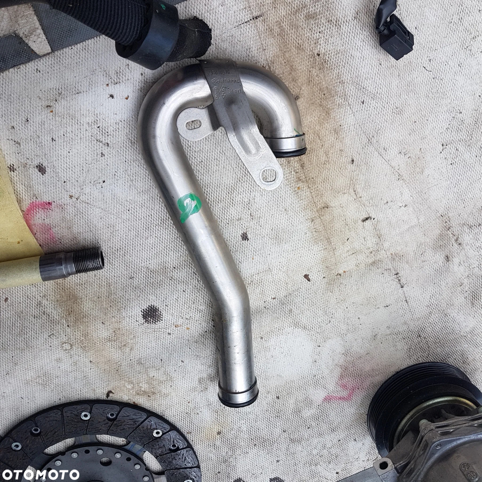 przepustnica zawór egr rurka  nissan juke qashqai renault megane dacia mercedes Duster Lodgy Clio 3 Fluence Laguna 3 Latitude Megane 3 Scenic 3 1.5 dci jak nowy oryginał - 13