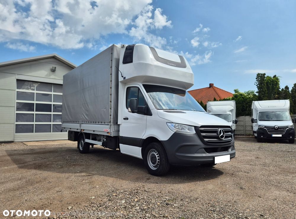 Mercedes-Benz SPRINTER 315 AUTOMAT GWARANCJA PRODUCENTA 09.2027 9G-TRONIC PLANDEKA FIRANA 10EP BEZKLUCZYKOWY DOSTĘP SALON PL BEZWYPADKOWY BEZ WKŁADU SERWIS ASO FV23% 2.0 150KM - 10