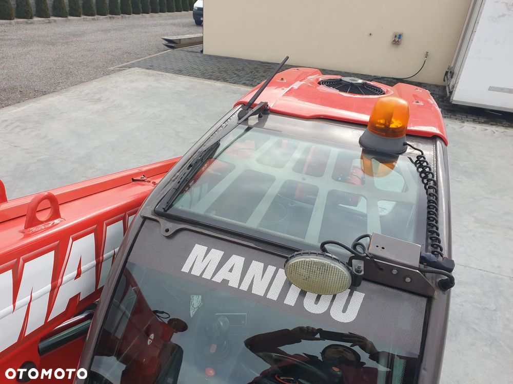 Manitou MT 625H WIDŁY HYD./CHWYTAK/ŁYŻKA SPROWADZONA SUPER STAN - 14