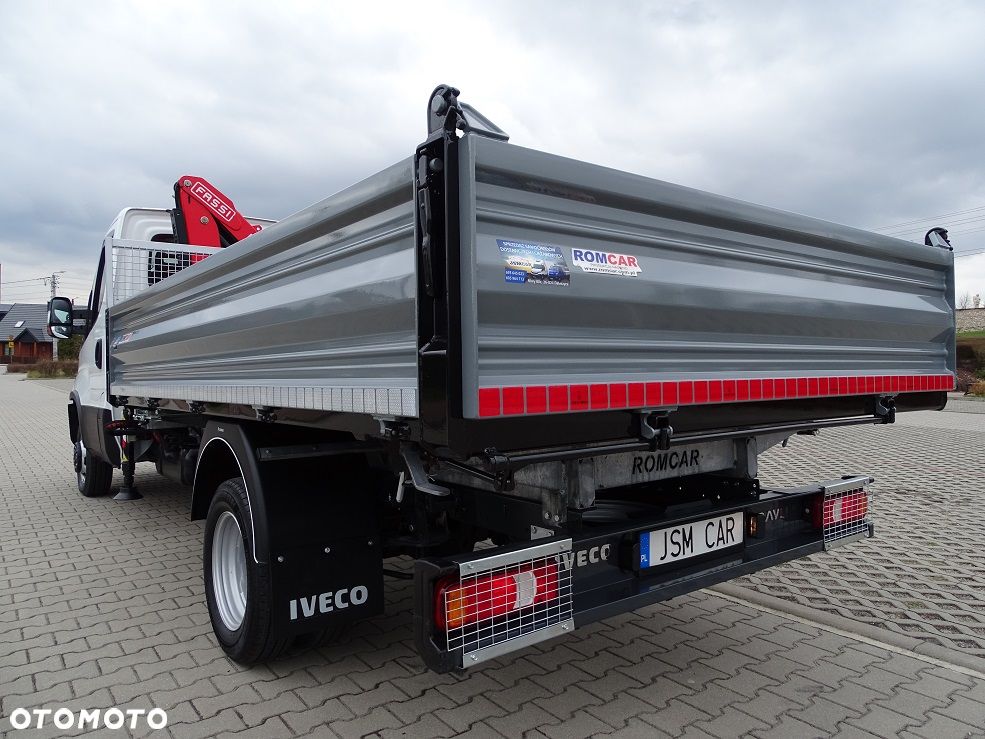 Iveco Daily 50C16 3.0 Wywrotka 3.57 m.+ HDS ŻURAW FASSI 1500 kg. 69 Tyś. Km. SALON PL!! 1 Wł.!! JAK NOWY!! - 16