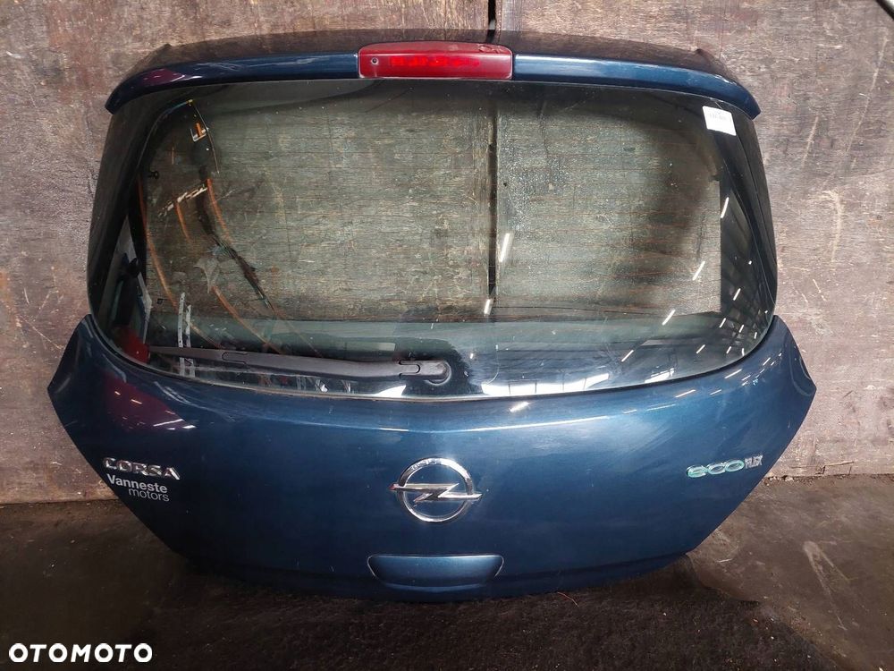KOMPLETNY TYŁ KLAPA ZDERZAK LAMPA OPEL CORSA D HB 3D - 17