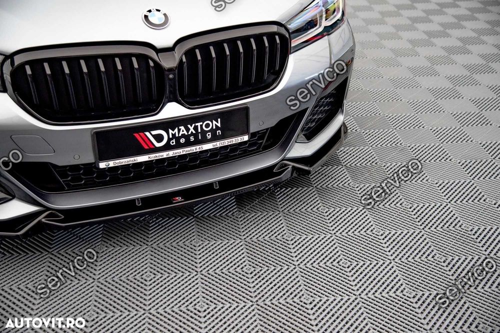 Prelungire bara fata BMW Seria 5 G30 M-Pack 2020- v5 - Maxton Design - 3