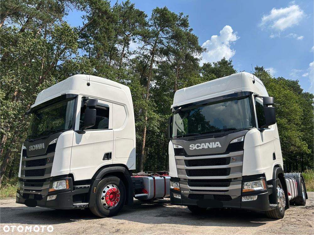 Scania R450 NAUKA JAZDY RETARDER  STANDARD 7300kg / DOBRA POD WYWROTKĘ / KLIMA POSTOJOWA z Niemiec HYDRAULIKA - 2