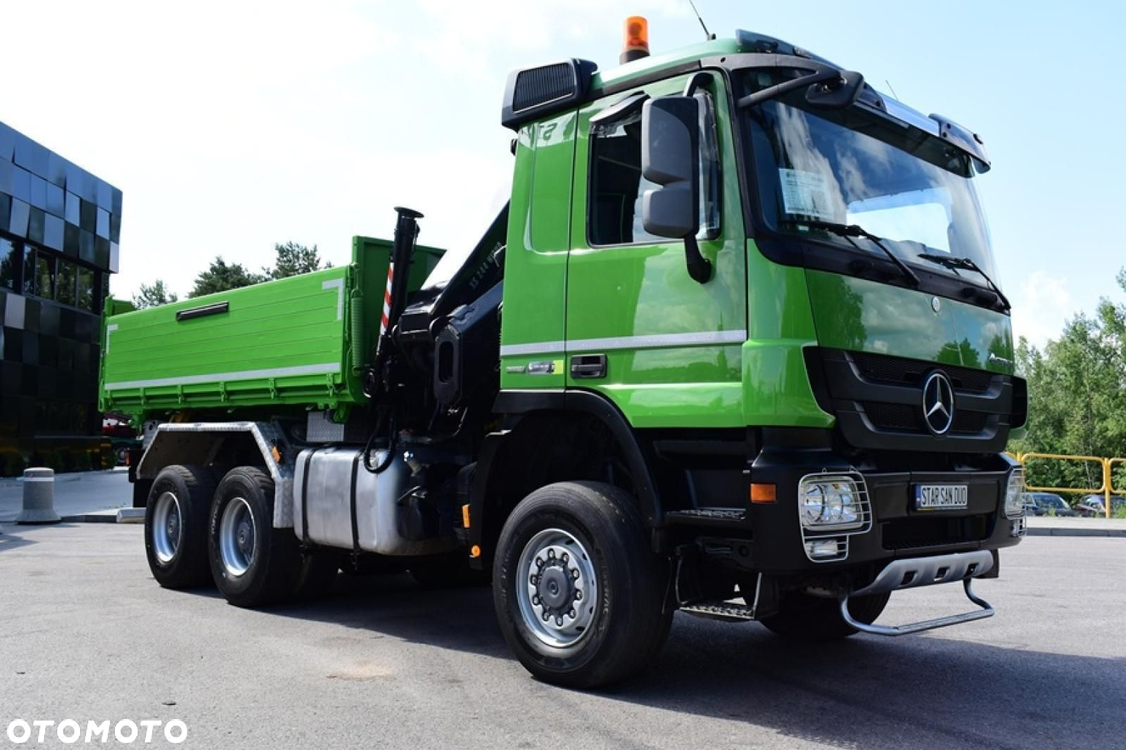 Mercedes-Benz ACTROS 3346 6x6 HIAB 244EP-4 HDS Wywrotka Crane - 5