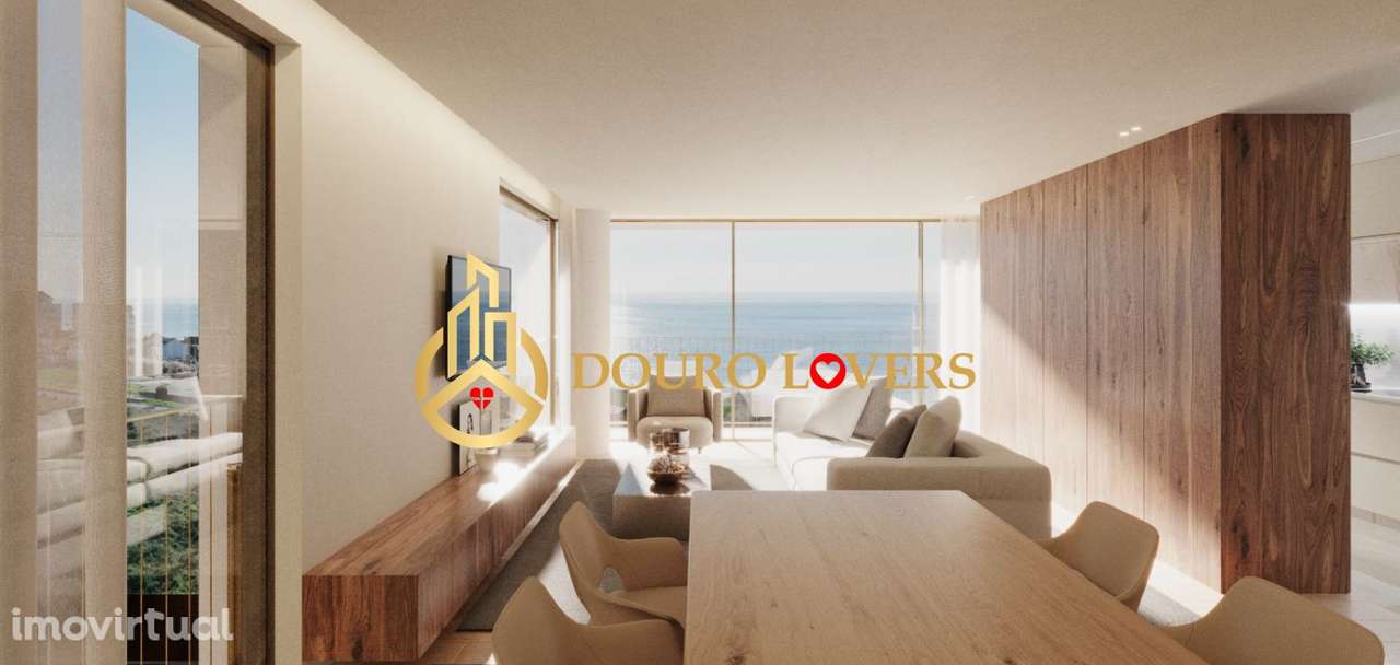 Magnifico apartamento T3 com vistas em Canidelo - Grande imagem: 3/12