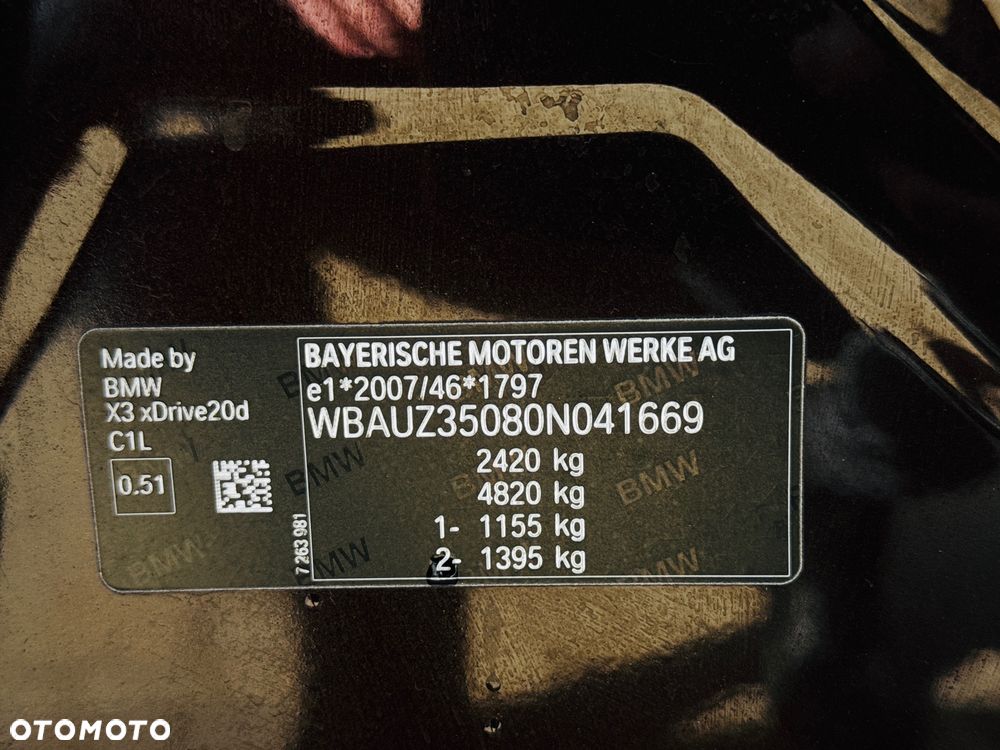 BMW X3 xDrive20d Luxury Line sport - 24