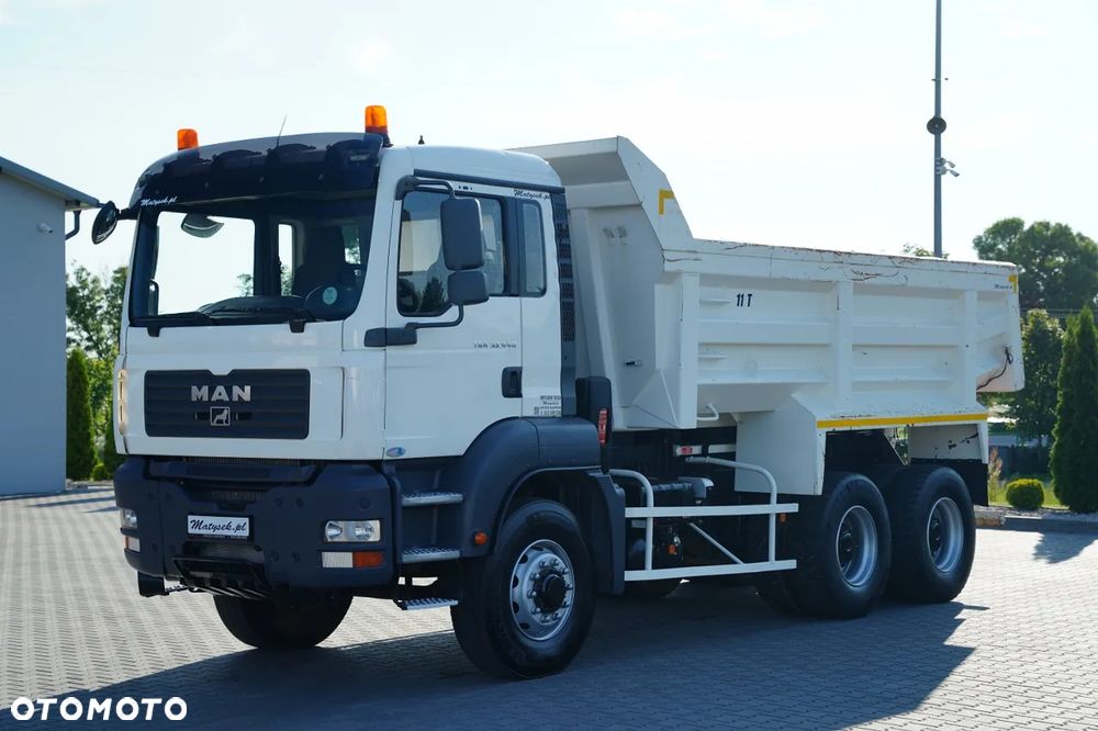 MAN TGA 33.440 / 6x6 / HYDRODRIVE / WYWROTKA TYLNOZSYPOWA / MANUAL - 9