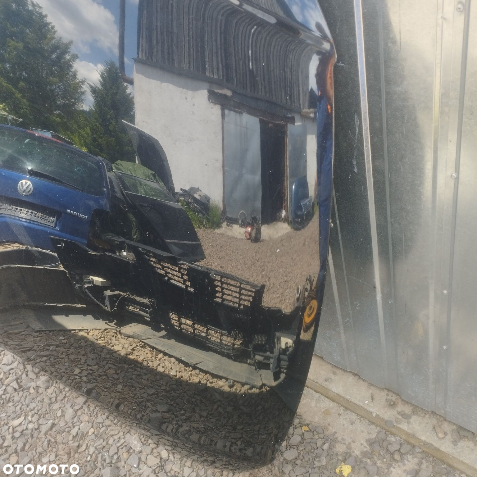 Volkswagen passat B6 maska zderzak pas przedni lampy lc9x - 5